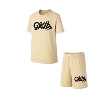 Quwa Kids’ Activewear Set – Tee & Shorts (Unisex)