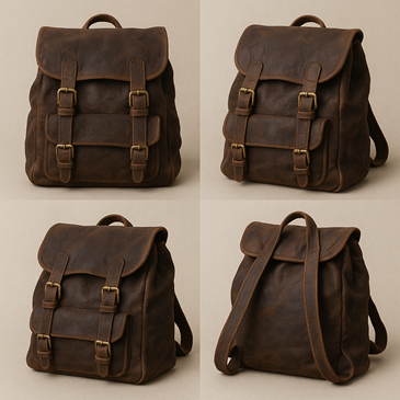 Jild Men’s Leather Backpack
