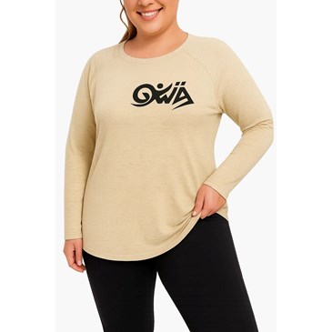QUWA Long-Sleeve Tee – Inclusive, Sweat-Wicking Comfort for Every Move