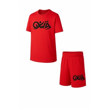 Quwa Kids’ Activewear Set – Tee & Shorts (Unisex)